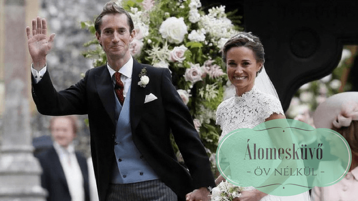 Pippa - James esküvő - férfi öv Pippa királyi esküvő öv nélkül