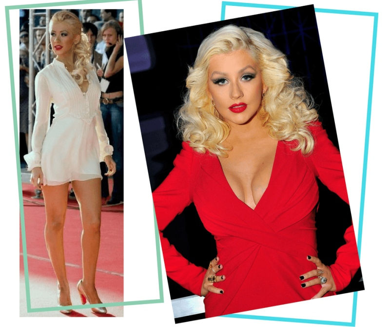 Christina Aguilera: kistermetű hölgy 156 cm