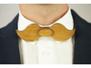 Kép 4/5 - Ajándék ötlet férfiaknak - Fa csokornyakkendő & öltöny öv szettben | ZS003-R006
