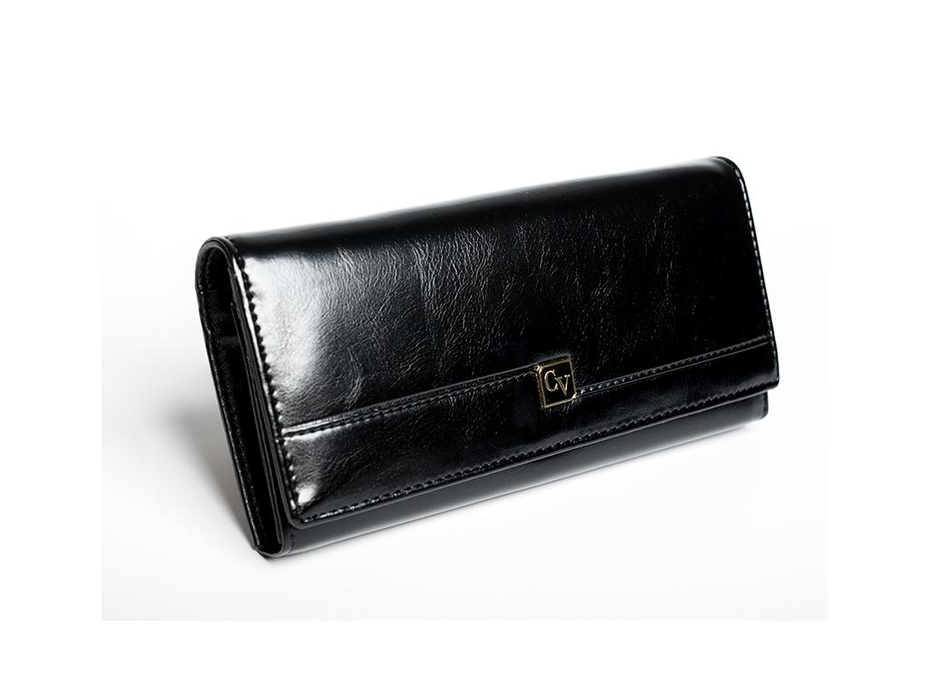 Cavaldi női bőr pénztárca - fekete | P24