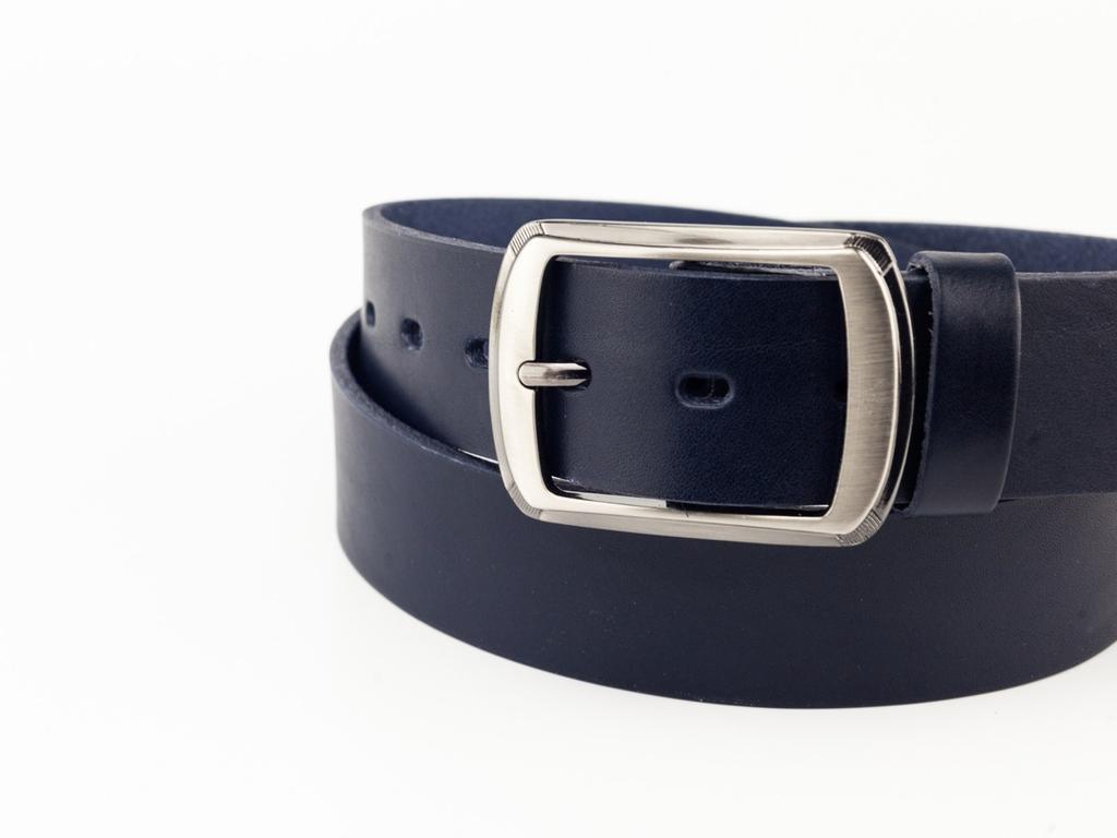 Bőr derékszíj nőknek - navy | F4102