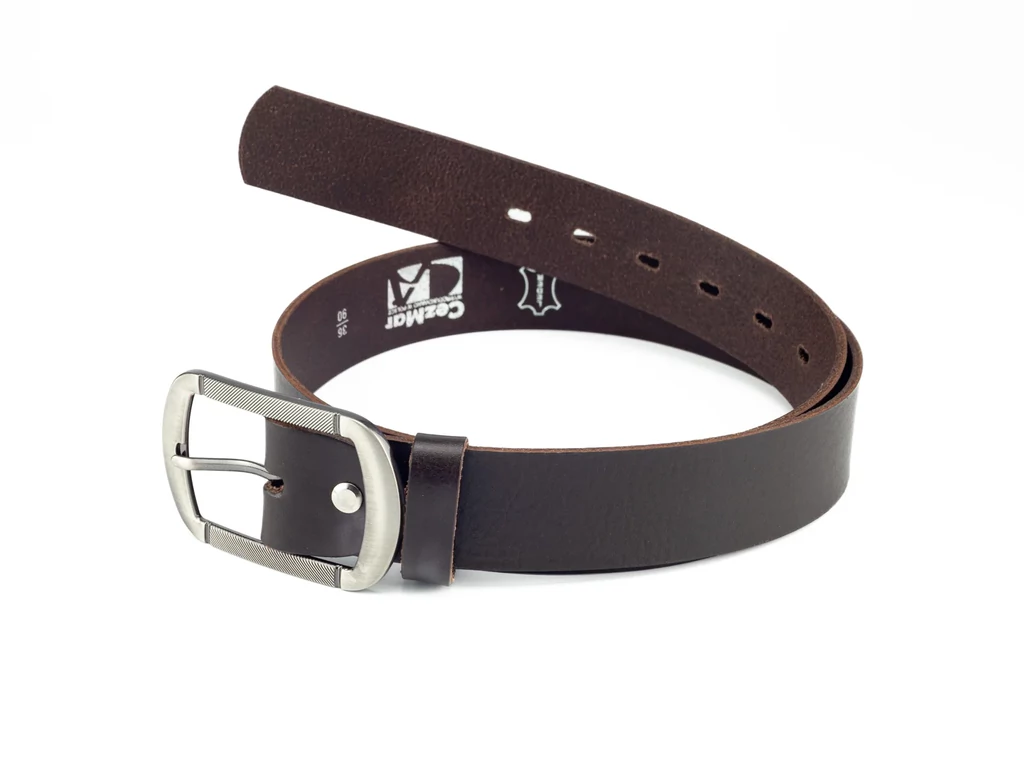 Női marhabőr öv - csokibarna | F4101