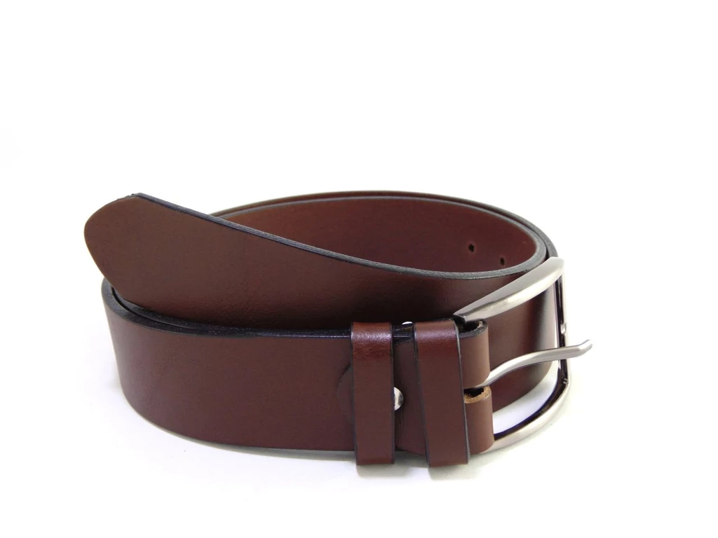 Gabrillo bőr férfi nadrágszíj - barna | A136