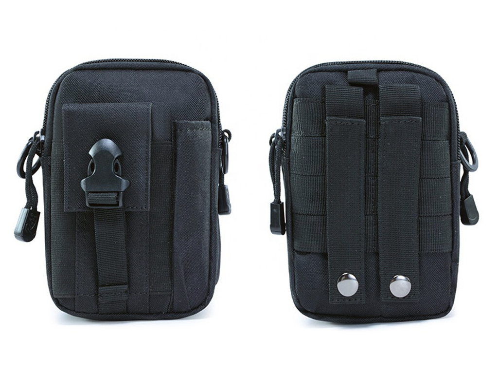 Övre húzható táska - fekete | 79816