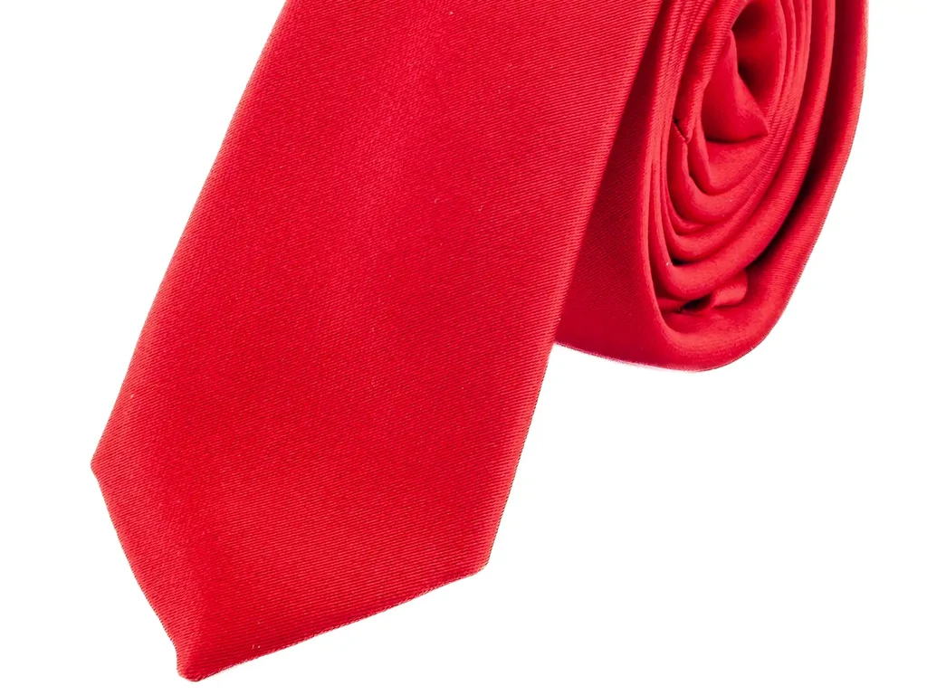 Férfi nyakkendő - piros