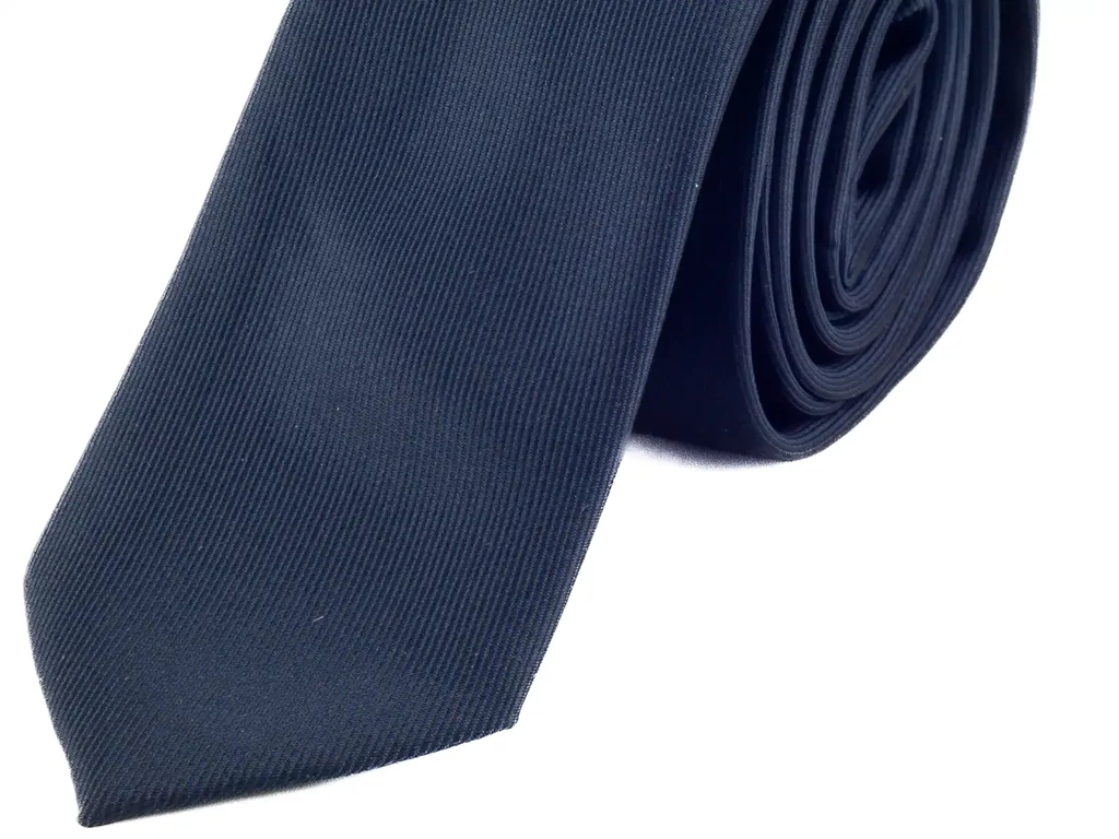 Férfi nyakkendő - éjkék