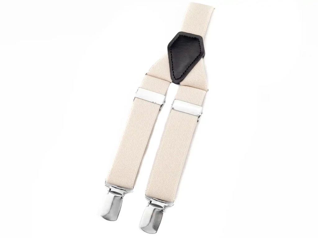 Keskeny hózentróger - bézs