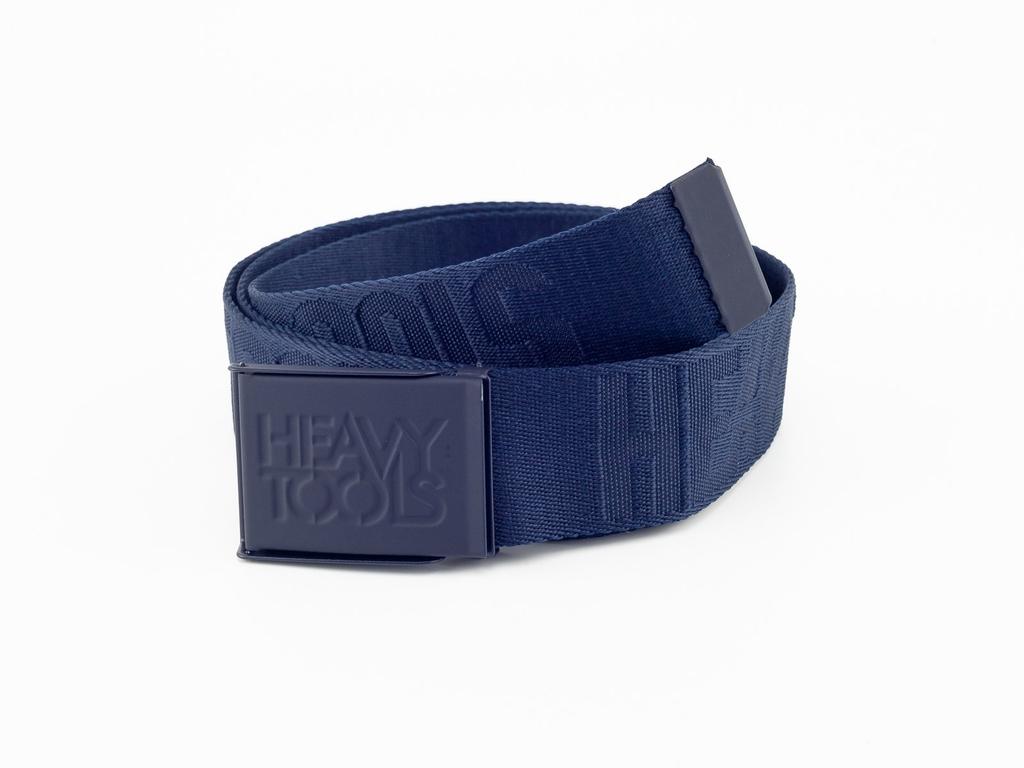 Heavy Tools feliratos textil öv - navy | LARGO23