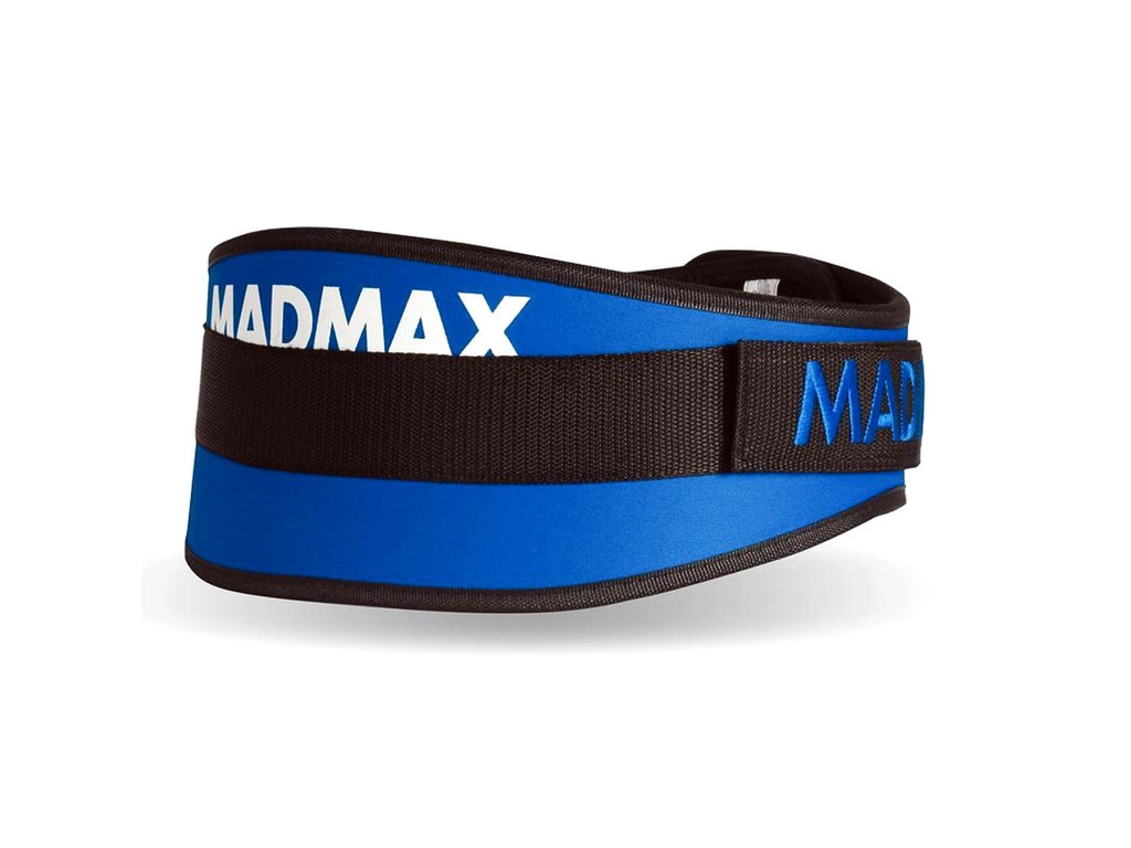 MadMax tépőzáras edző öv - kék | 421