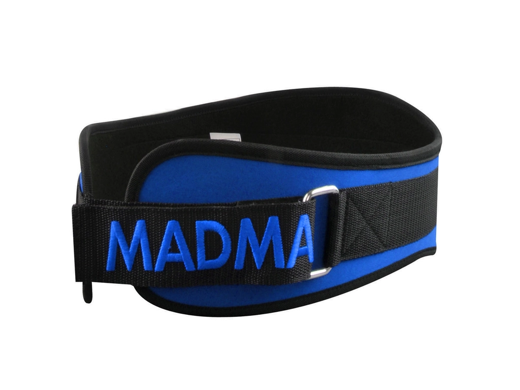MadMax tépőzáras edző öv - kék | 421