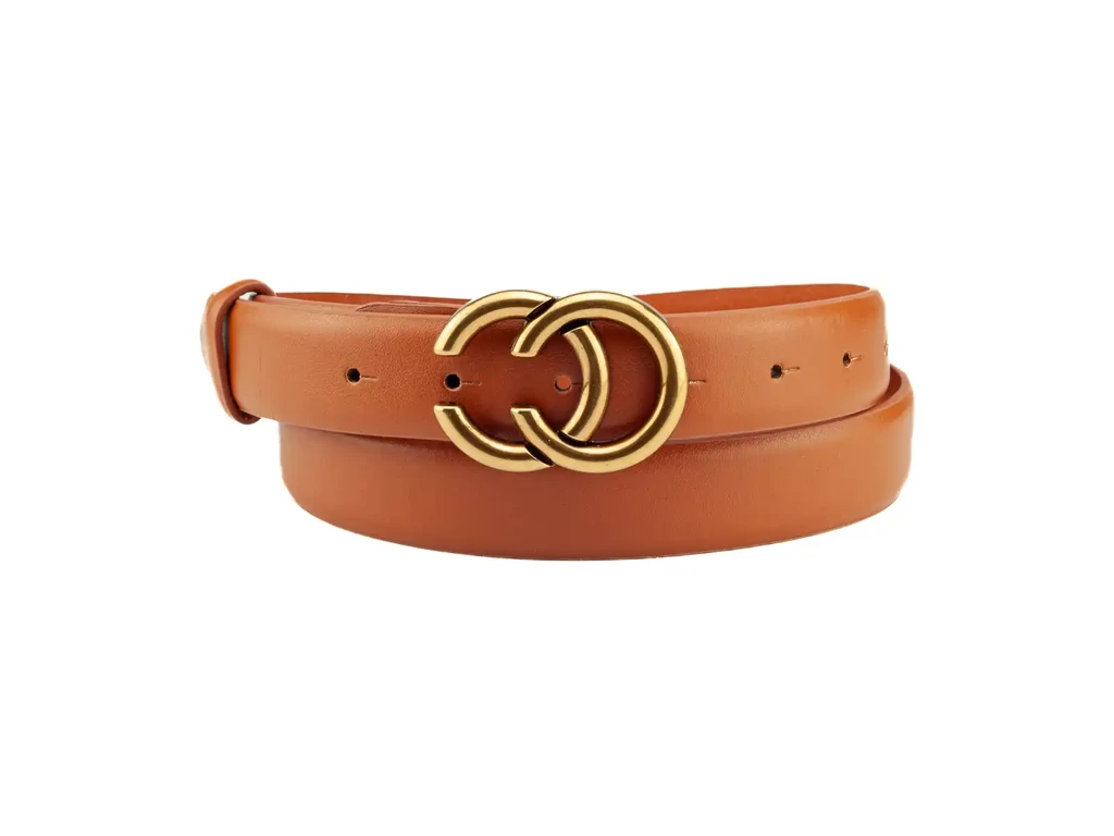 Női deréköv - camel