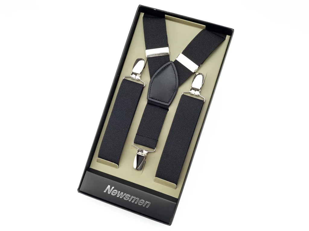 Nadrágtartó díszdobozban - fekete