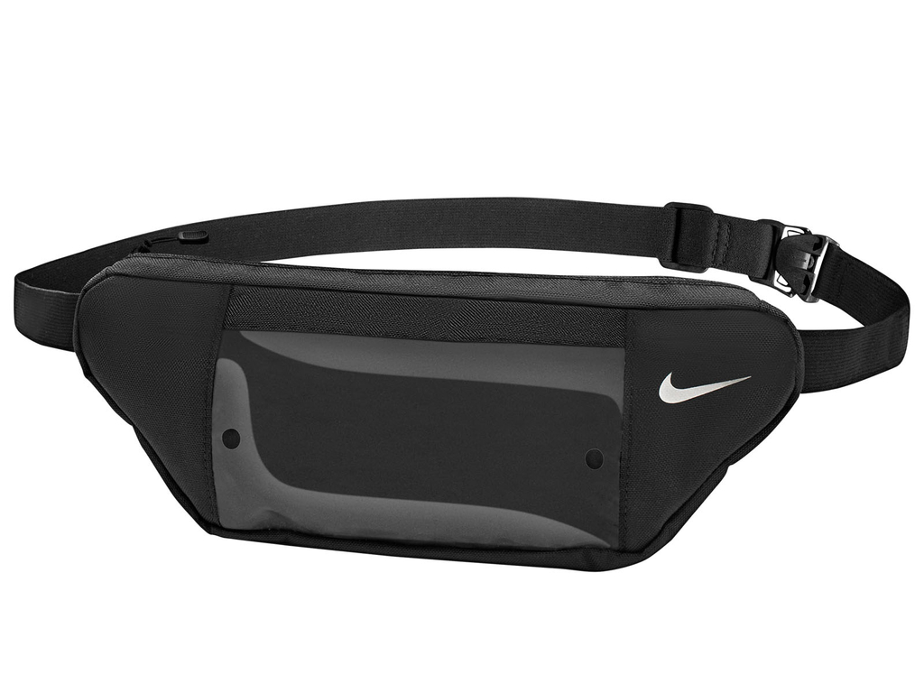 Nike futó övtáska átlátszó telefontartóval - fekete | 2650