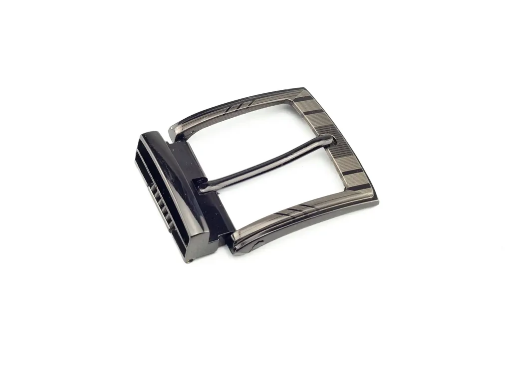 Mintás övcsat - grafit