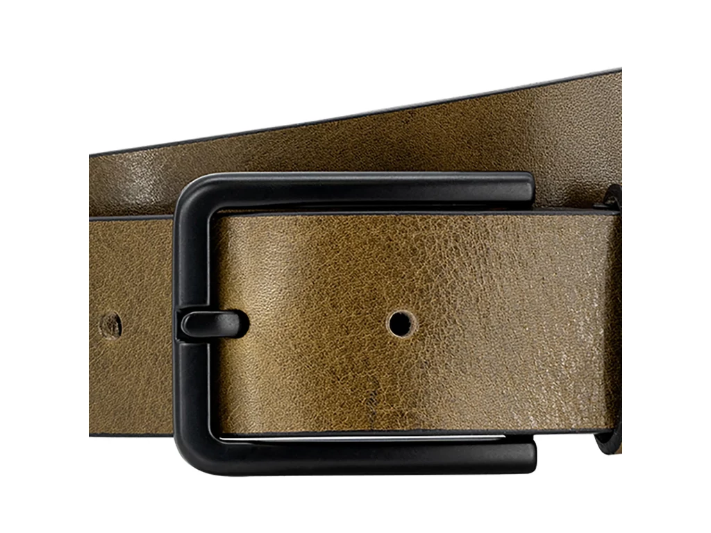 Pierre Cardin marhabőr öv - olive