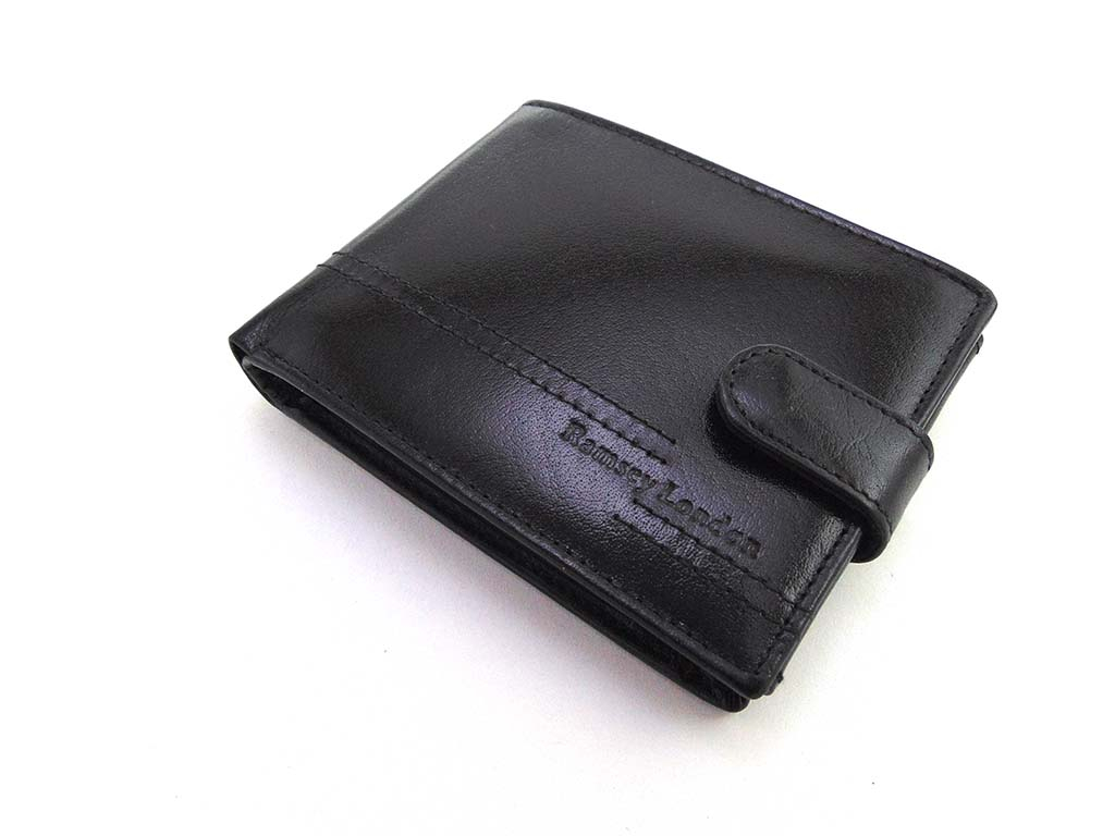 Ramsey kapcsos férfi pénztárca - fekete | 954601L
