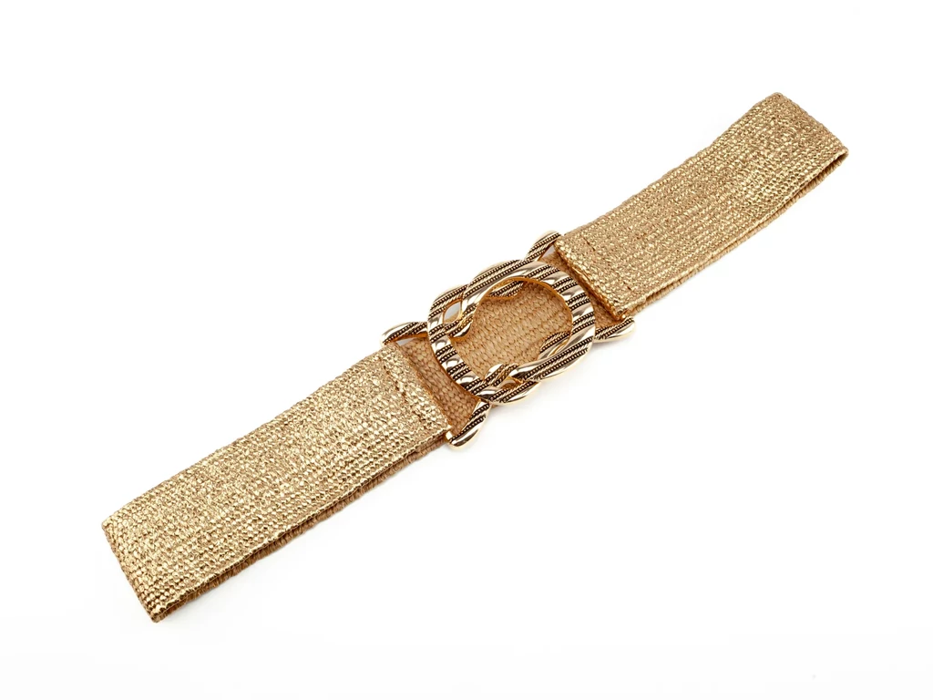 Női gumis öv - arany