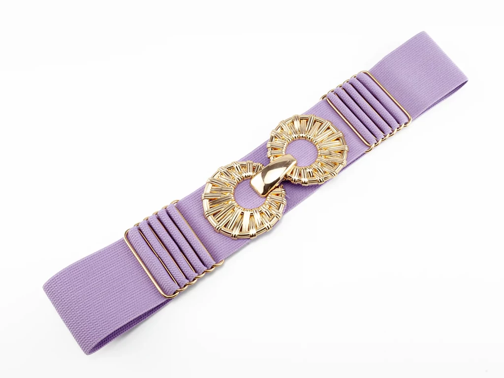 Széles gumis öv - lila