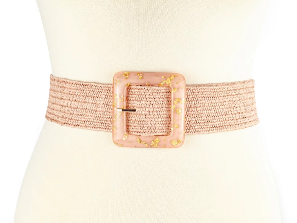 Széles gumis öv - rose