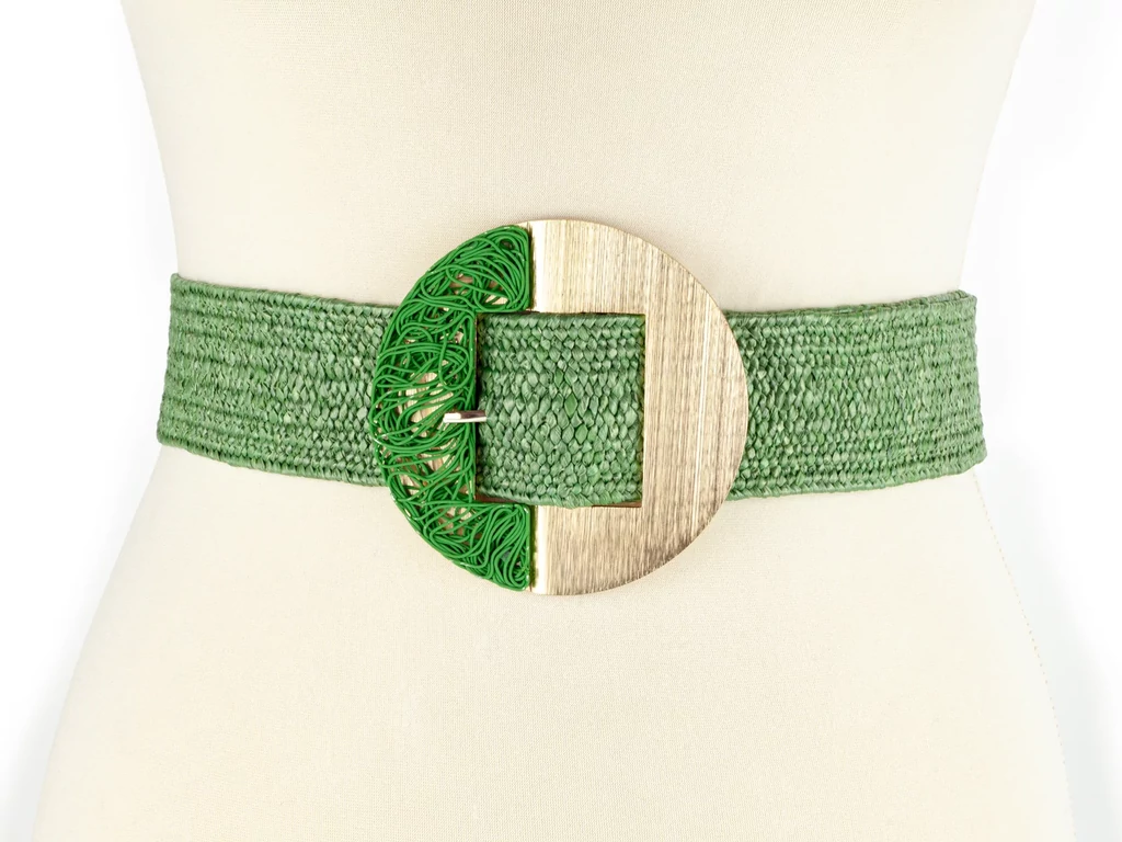 Sztreccs öv - zöld