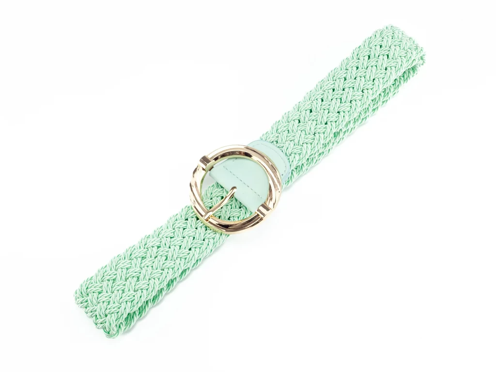 Női fonott öv - menta