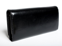 Kép 4/5 - Cavaldi női bőr pénztárca - fekete | P24