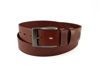 Kép 1/3 - Marhabőr nadrágöv - barna