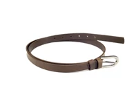 Kép 3/3 - Keskeny női bőr öv - dohánybarna | D2003