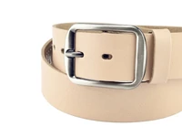 Kép 3/3 - Marhabőr női derékszíj - bézs | F4005