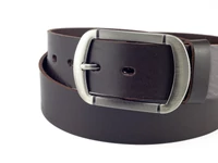 Kép 3/3 - Női marhabőr öv - csokibarna | F4101