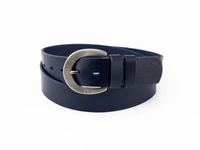 Kép 1/3 - Női bőr deréköv - navy kék | D4001