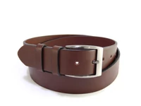 Kép 1/3 - Gabrillo bőr férfi nadrágszíj - barna | A136