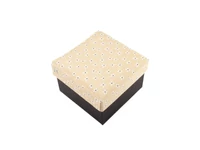 Kép 2/2 - Apró mintás nyakkendő szett - bézs