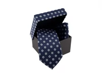Kép 1/2 - Apró mintás nyakkendő szett - kék