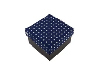 Kép 2/2 - Mintás nyakkendő szett - kék