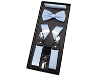 Kép 1/3 - Férfi hózentróger szettben - világos kék