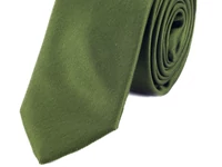 Kép 2/2 - Férfi nyakkendő - mohazöld