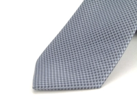 Kép 2/2 - Slim Nyakkendő aprómintás - szürke | 2007-16