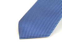 Kép 2/2 - Slim Nyakkendő aprómintás - kék | 2006-3