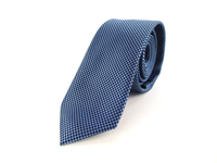 Kép 1/2 - Slim Nyakkendő aprómintás - kék | 2006-3