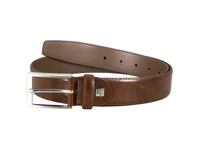 Kép 4/6 - Márkás férfi bőr nadrágszíj - barna