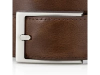 Kép 5/6 - Márkás férfi bőr nadrágszíj - barna