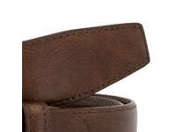 Kép 6/6 - Márkás férfi bőr nadrágszíj - barna