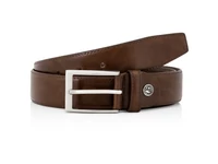 Kép 2/6 - Márkás férfi bőr nadrágszíj - barna