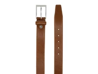 Kép 3/6 - Márkás férfi bőr nadrágszíj - konyak