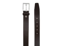 Kép 3/6 - Márkás férfi bőr nadrágszíj - csokibarna