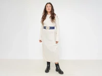 Kép 3/5 - Köves sztreccs női öv - navykék