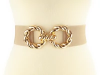 Kép 2/3 - Divatos női öv - bézs