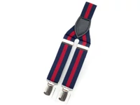 Kép 1/2 - Hózentróger keskeny mintás - kék piros