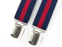 Kép 2/2 - Hózentróger keskeny mintás - kék piros